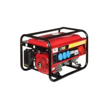 Generator de curent 3000W stabilizator AVR, 3 prize, voltmetru, 7CP, DY-2600-B Dynamo