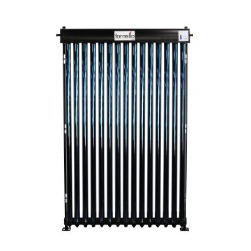 Panou colector solar presurizat cu tuburi vidate Heat Pipe Fornello 15 tuburi, destinat producerii de apa calda menajera, montaj pe acoperis inclinat sau fatada