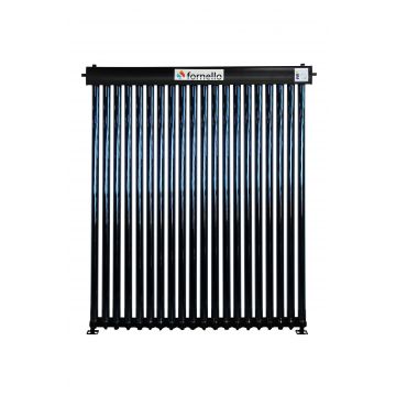 Panou colector solar presurizat cu tuburi vidate Heat Pipe Fornello 20 tuburi, destinat producerii de apa calda menajera, montaj pe acoperis inclinat sau fatada