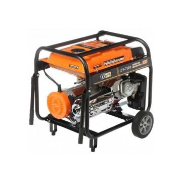 Agregatul Generator de Curent cu Starter, 6000W, Tensiune 230V, 2 Prize, AVR, Bobinaj Cupru, Motor 15CP, Capacitate 420cm3, Star