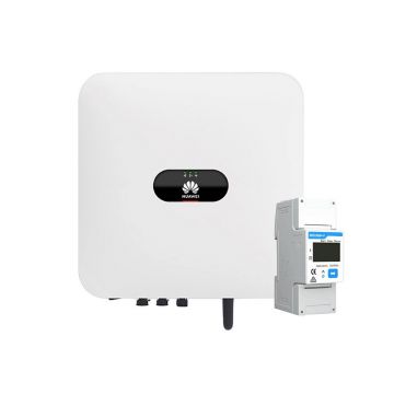 Kit Invertor hibrid monofazat Huawei si smart meter SUN2000-3KTL-L1-DDSU, 3 kW, 3.000 W, Smart Dongle WiFi integrat