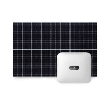 Sistem fotovoltaic 3 kW, invertor trifazat On Grid WiFi si 7 panouri Canadian Solar, 120 celule, 460 W