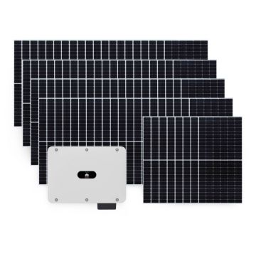 Sistem fotovoltaic 40 kW, invertor trifazat On Grid WiFi si 88 panouri Canadian Solar, 120 celule, 460 W