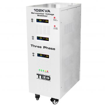 Stabilizator retea maxim 102KVA-SVC cu servomotor trifazat-trifazat TED000064