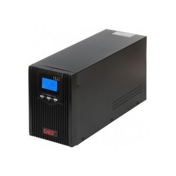 UPS 2000VA/1600W Pure Sine UPS2000S-LCD East 3x12V/9Ah management USB