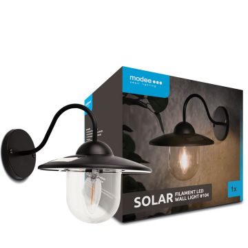 aplica perete exterior solar 10lm lumina calda modee