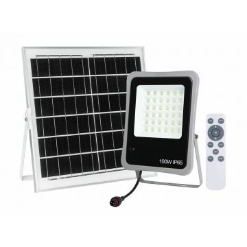 proiector solar well, panou solar 15w, lumina rece