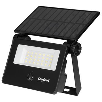 reflector solar 6w 800lm 6500k ip54 rebel